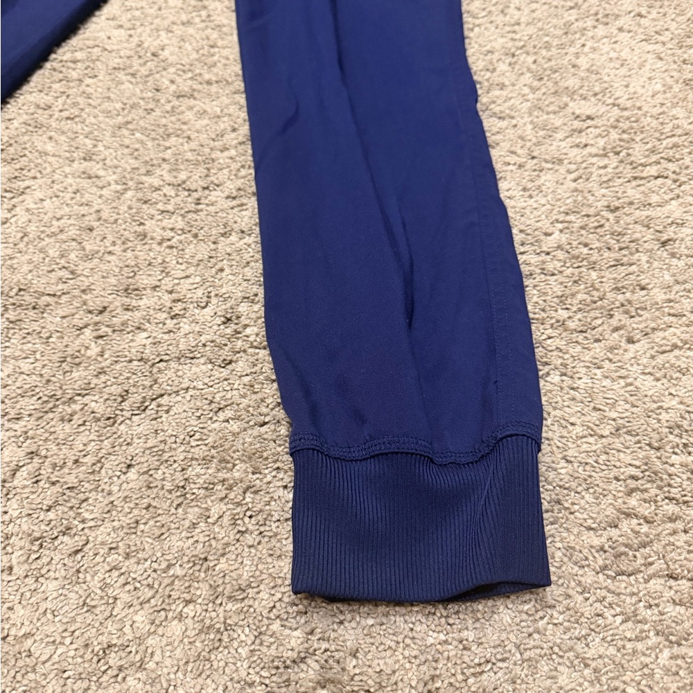 Med Couture Navy Blue Joggers Size S-Tall - Picture 3 of 5